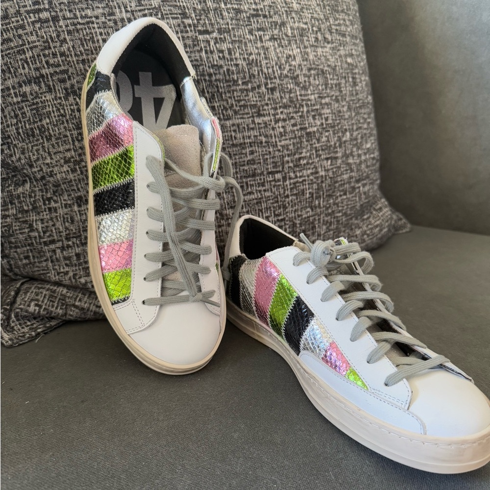 P448 women’s sneakers size 38 fits like a 7